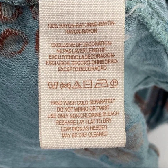 Free People Just the Two of Us Floral Boho Dress/Tunic Xsmall - Picture 8 of 9